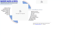Desktop Screenshot of nassirhazza.com.sa