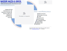 Tablet Screenshot of nassirhazza.com.sa
